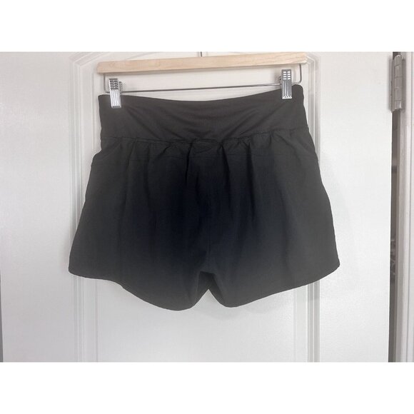 Champion Womens Small Elastic Waistband Athletic Running‎ Shorts Black Fitness - Picture 9 of 9